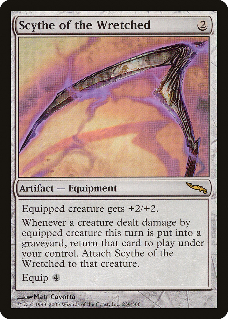 Scythe of the Wretched [Mirrodin] Foil