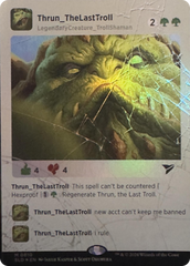 Thrun, the Last Troll [Secret Lair Drop Series] | Silver Goblin