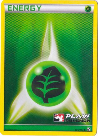 Grass Energy (105/114) (Play Pokemon Promo) [Black & White: Base Set] | Silver Goblin