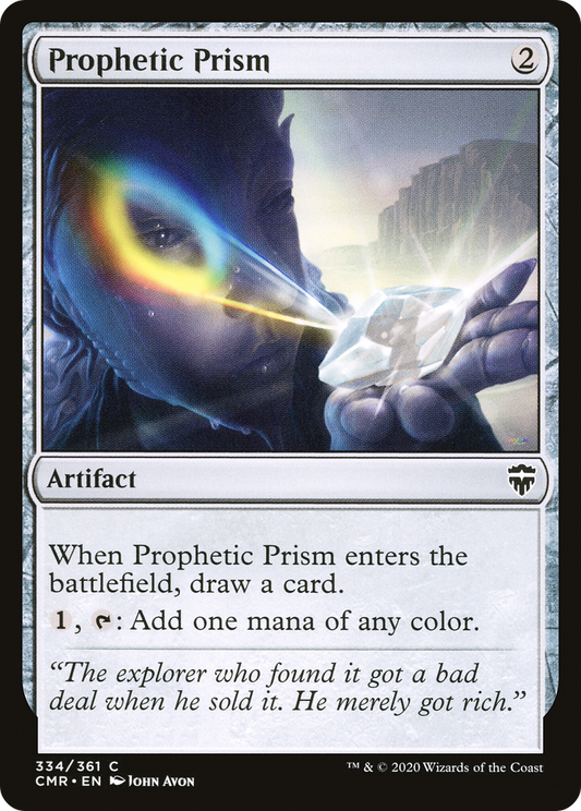 Prophetic Prism [Commander Legends] Foil