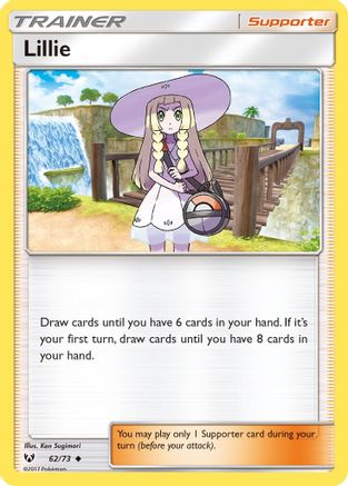 Lillie (62) Reverse Holofoil - Shining Legends