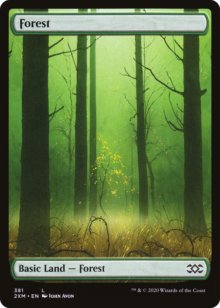 Forest (381) [Double Masters] Foil