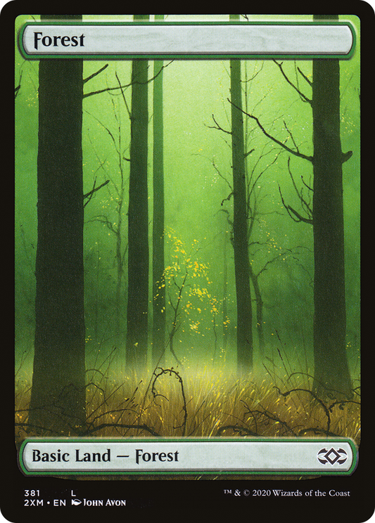 Forest (381) [Double Masters] Foil