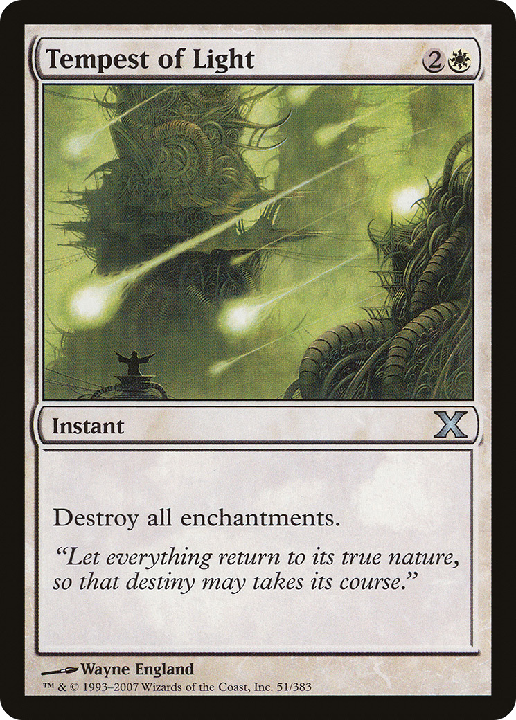 Tempest of Light (051) Foil - Tenth Edition