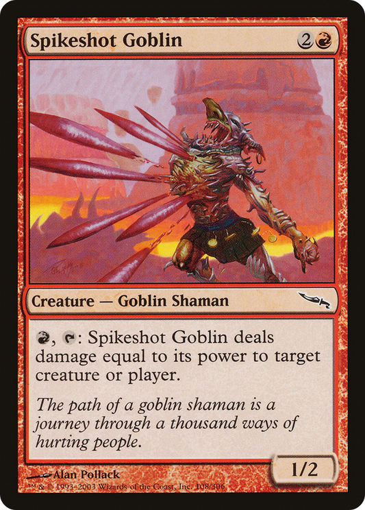 Spikeshot Goblin [Mirrodin]