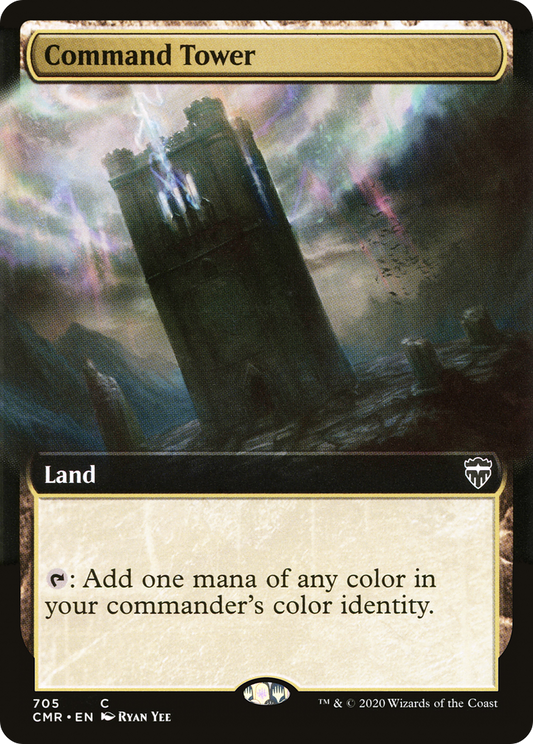 Command Tower (Extended Art) [Commander Legends] Foil