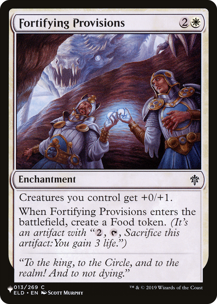 Fortifying Provisions [The List] | Silver Goblin