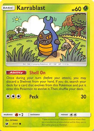 Karrablast (7) Reverse Holofoil - Crimson Invasion