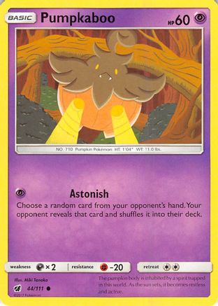 Pumpkaboo (44) Reverse Holofoil - Crimson Invasion