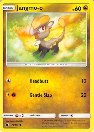 Jangmo-o (75) Reverse Holofoil - Crimson Invasion