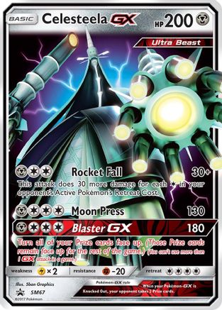 Celesteela GX (SM67) [Sun & Moon: Black Star Promos] | Silver Goblin