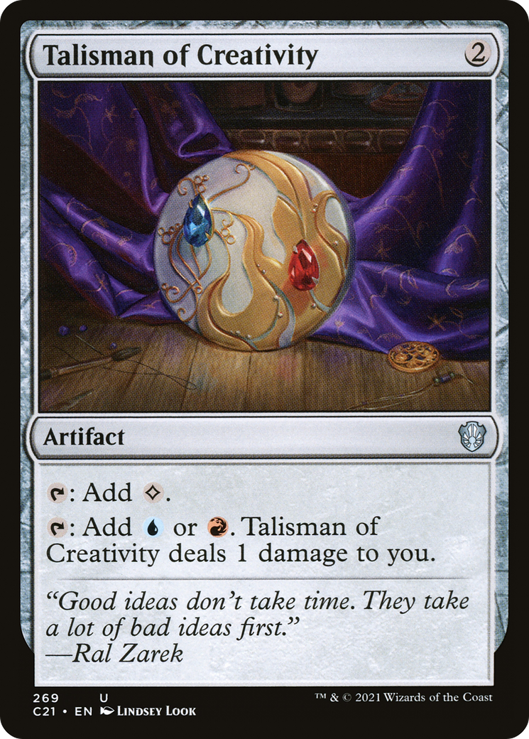 Talisman of Creativity [Commander 2021]