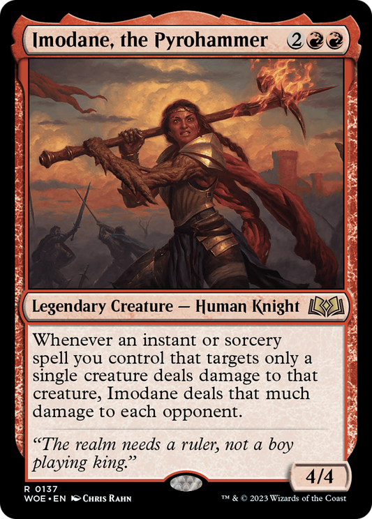 Imodane, the Pyrohammer [Wilds of Eldraine] Foil