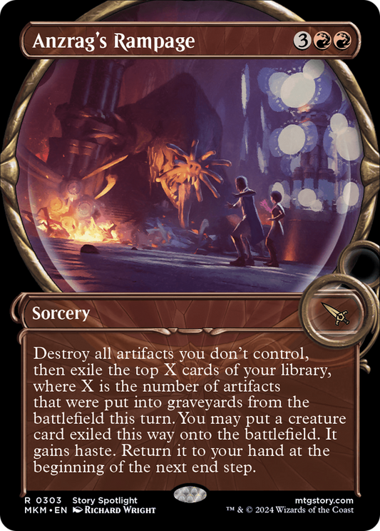 Anzrag's Rampage (Showcase) [Murders at Karlov Manor] Foil