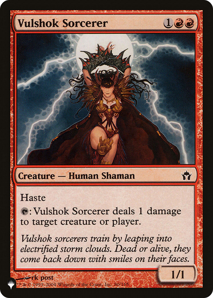 Vulshok Sorcerer [The List] | Silver Goblin