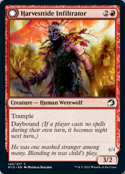 Harvesttide Infiltrator // Harvesttide Assailant [Innistrad: Midnight Hunt] Foil