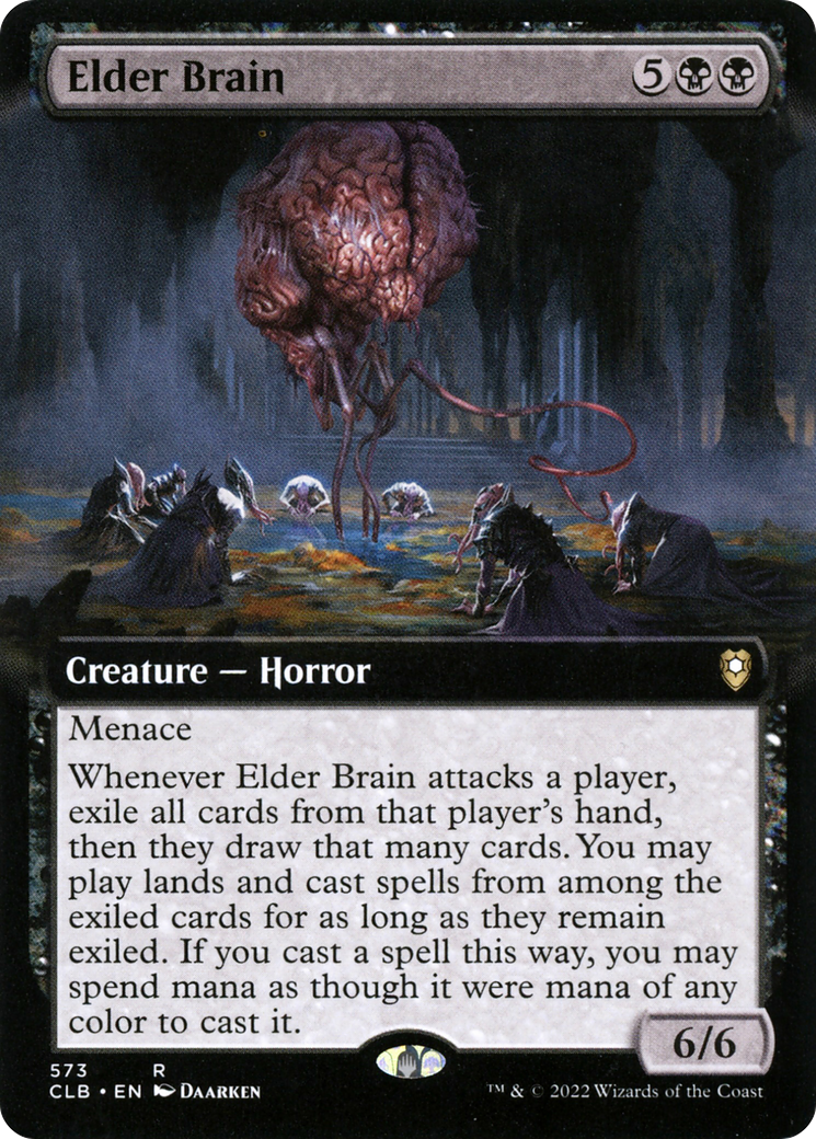 Elder Brain (Extended Art) [Commander Legends: Battle for Baldur's Gate]