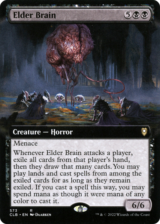 Elder Brain (Extended Art) [Commander Legends: Battle for Baldur's Gate]