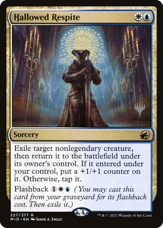 Hallowed Respite (Promo Pack) [Innistrad: Midnight Hunt Promos] Foil
