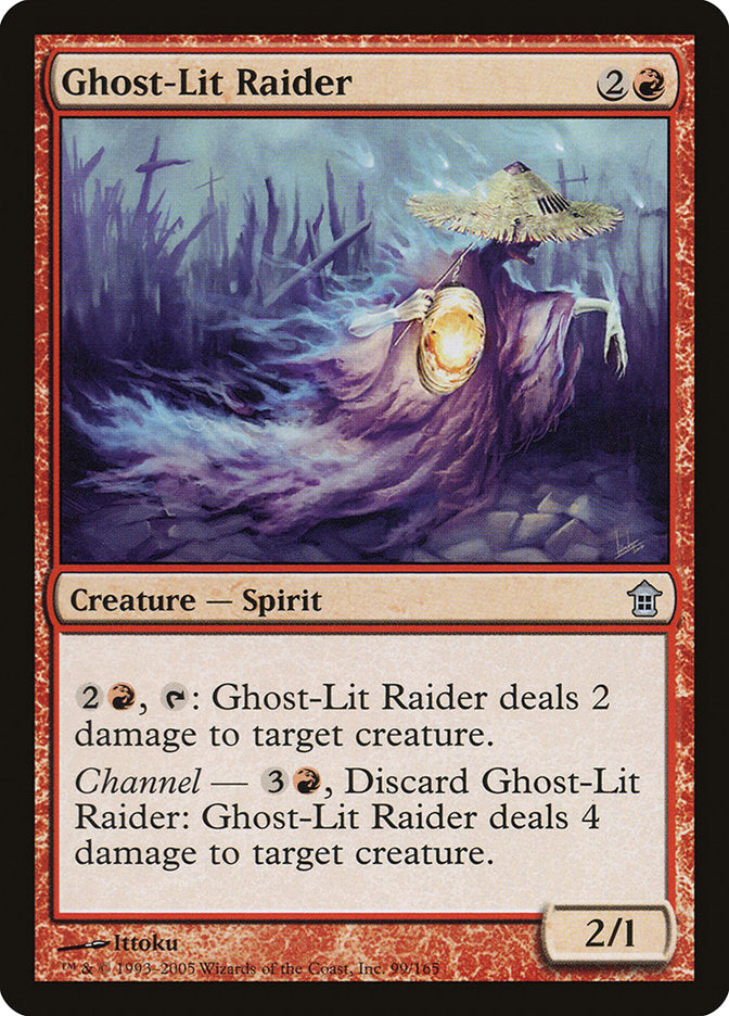 Ghost-Lit Raider [Saviors of Kamigawa] | Silver Goblin