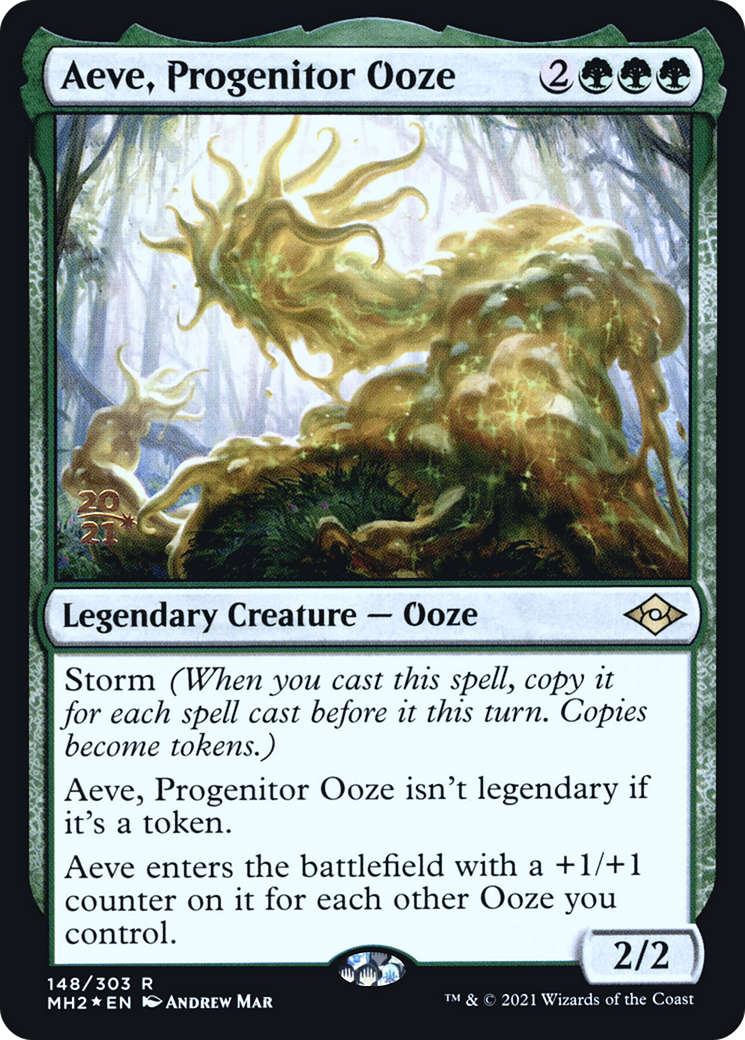 Aeve, Progenitor Ooze [Modern Horizons 2 Prerelease Promos] | Silver Goblin