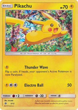 Pikachu (5/12) [McDonald's Promos: 2017 Collection] | Silver Goblin