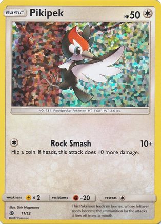 Pikipek - 11/12 (11) Holofoil - McDonalds Promos 2017