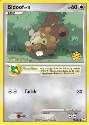 Bidoof (73) - Countdown Calendar Promos
