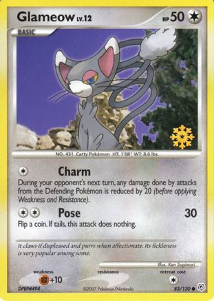 Glameow (83/130) [Countdown Calendar Promos] | Silver Goblin