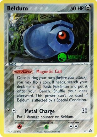 Beldum - 022 (League Promo) [Winner] (22) - League & Championship Cards