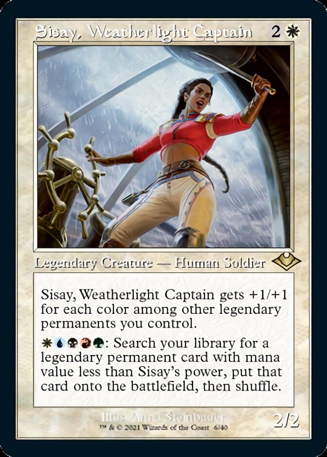 Sisay, Weatherlight Captain (Retro) [Modern Horizons] | Silver Goblin