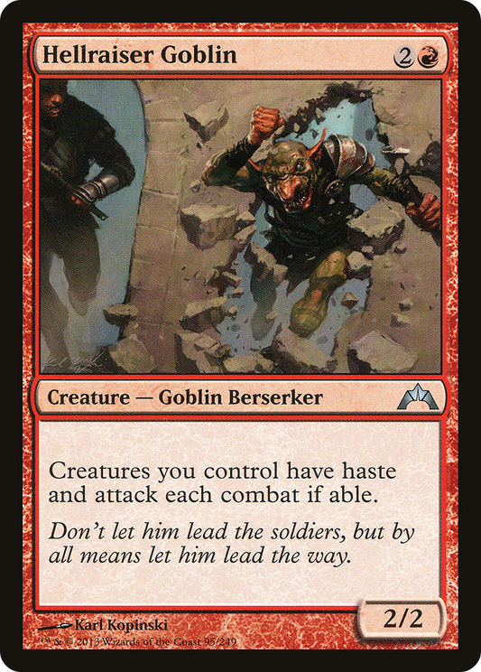 Hellraiser Goblin [Gatecrash] Foil