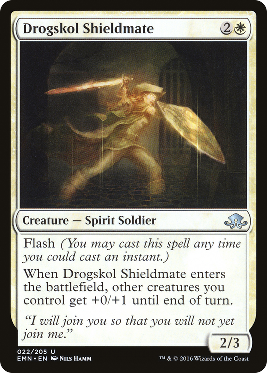 Drogskol Shieldmate [Eldritch Moon] Foil
