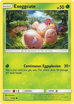 Exeggcute (1) Reverse Holofoil - Ultra Prism