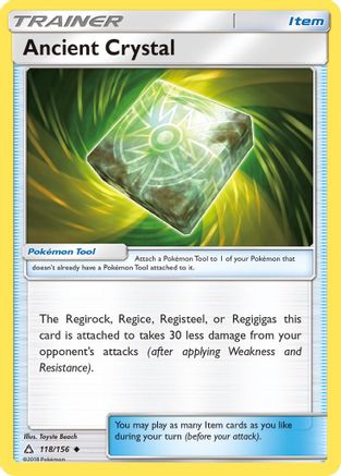 Ancient Crystal (118/156) [Sun & Moon: Ultra Prism] Reverse Holofoil