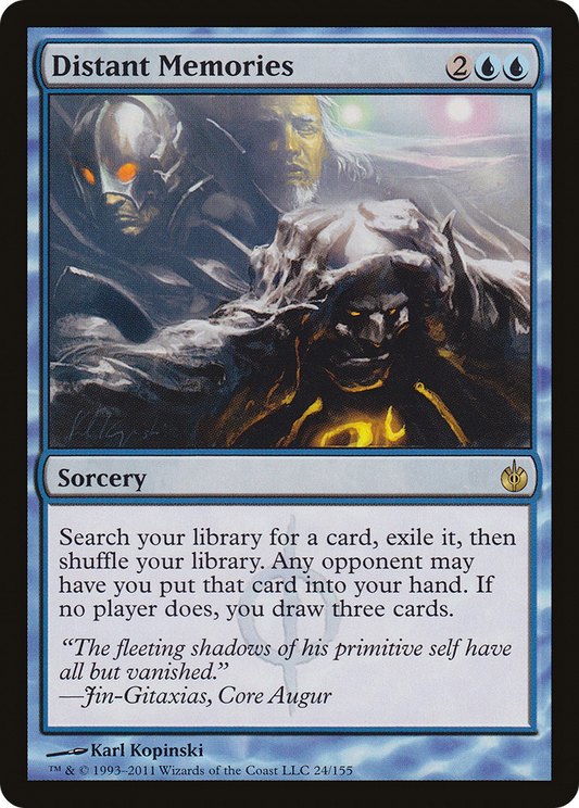 Distant Memories [Mirrodin Besieged] Foil