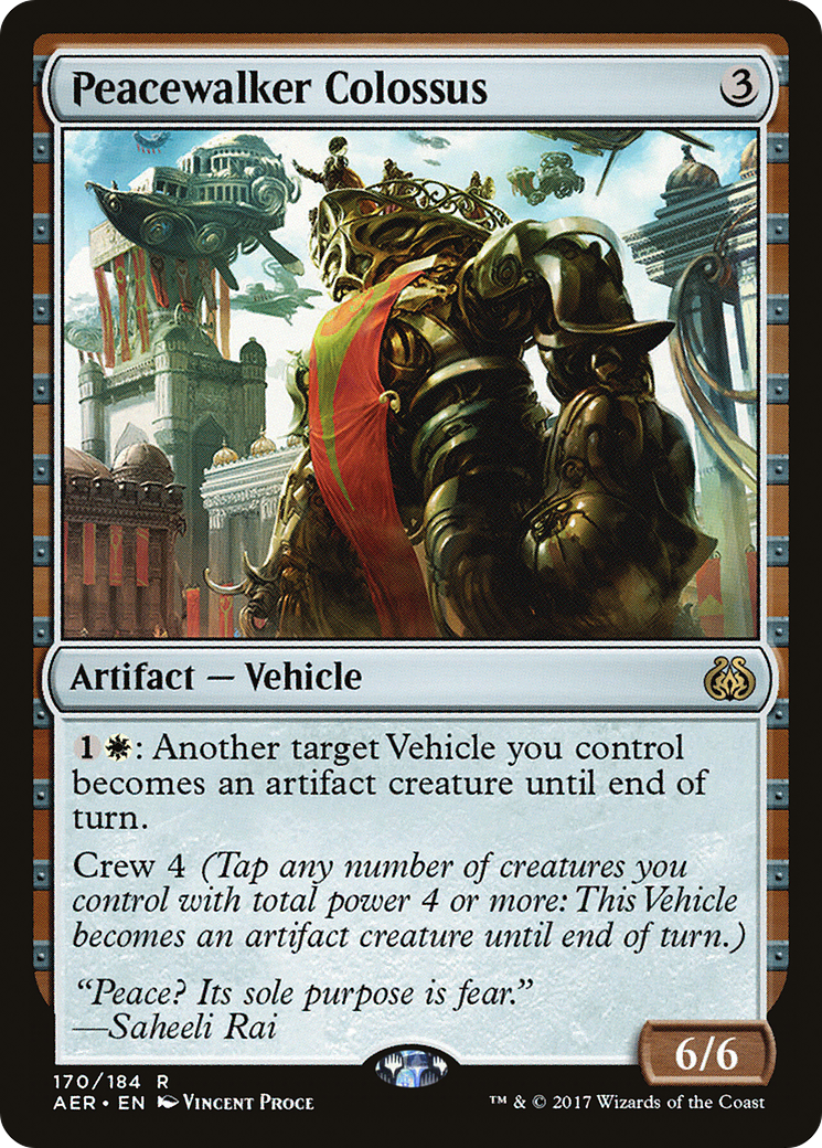 Peacewalker Colossus [Aether Revolt] Foil
