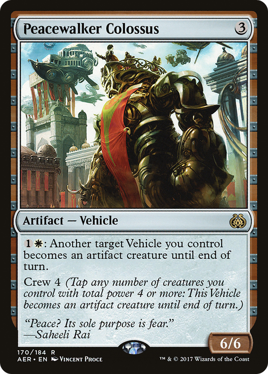 Peacewalker Colossus [Aether Revolt] Foil