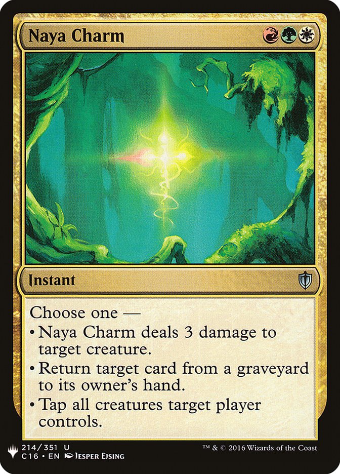 Naya Charm [Mystery Booster] | Silver Goblin