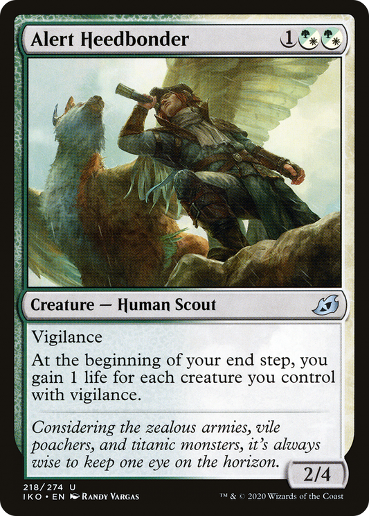 Alert Heedbonder [Ikoria: Lair of Behemoths] Foil