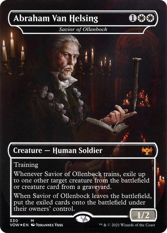 Savior of Ollenbock - Abraham Van Helsing [Innistrad: Crimson Vow] Foil