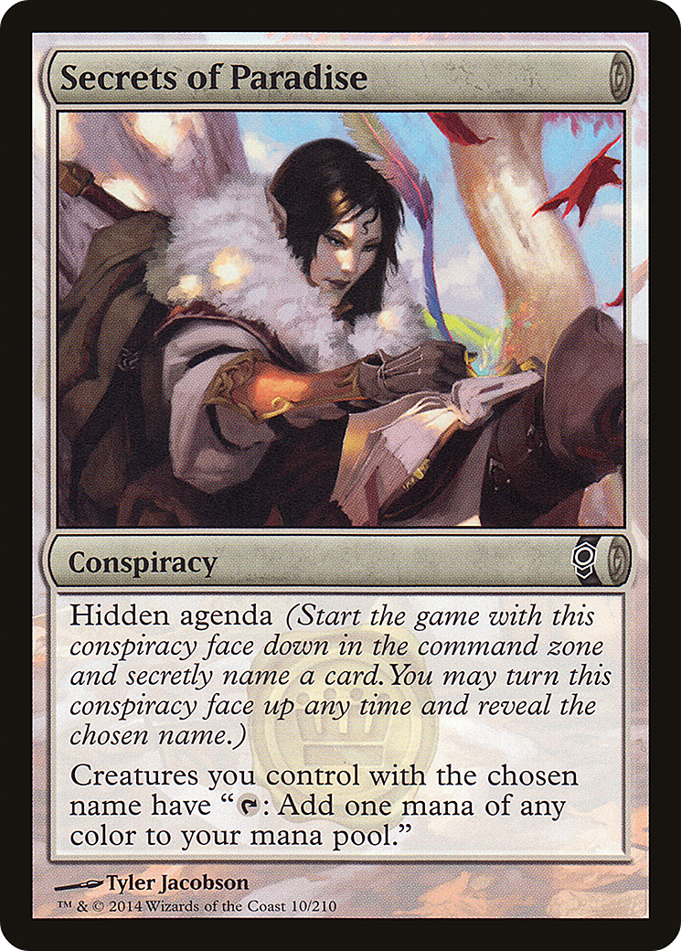 Secrets of Paradise (010) Foil - Conspiracy