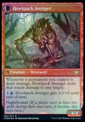 Ill-Tempered Loner // Howlpack Avenger [Innistrad: Crimson Vow Prerelease Promos] | Silver Goblin