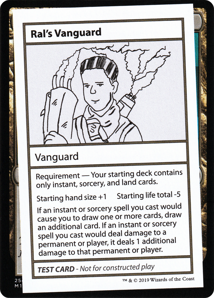 Ral's Vanguard (2021 Edition) [Mystery Booster Playtest Cards]