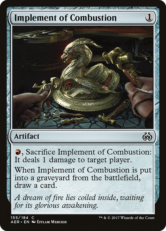 Implement of Combustion [Aether Revolt] Foil