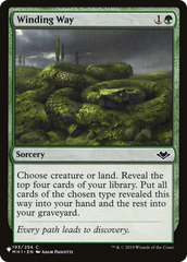 Winding Way [The List Reprints] | Silver Goblin