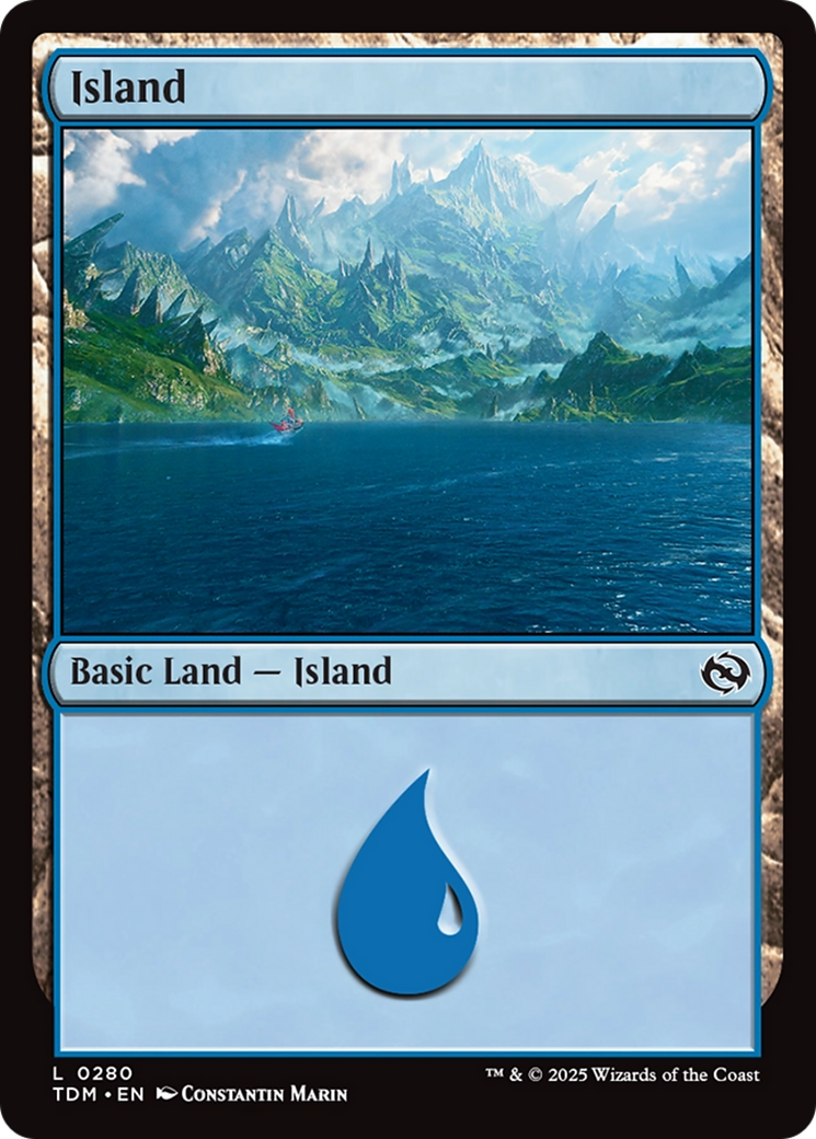 Island (280) - Tarkir: Dragonstorm