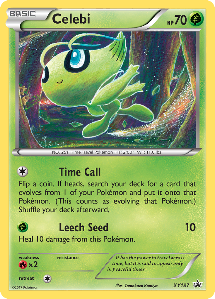 Celebi (XY187) [XY: Black Star Promos] | Silver Goblin