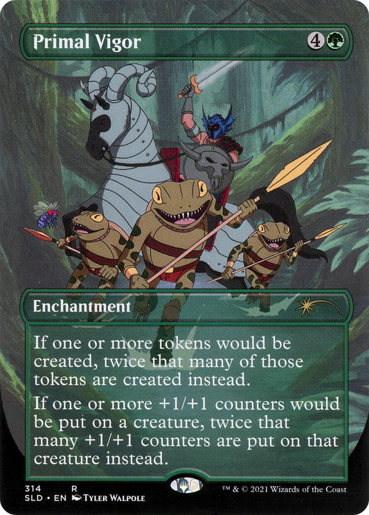 Primal Vigor (Borderless) [Secret Lair Drop Series] Foil