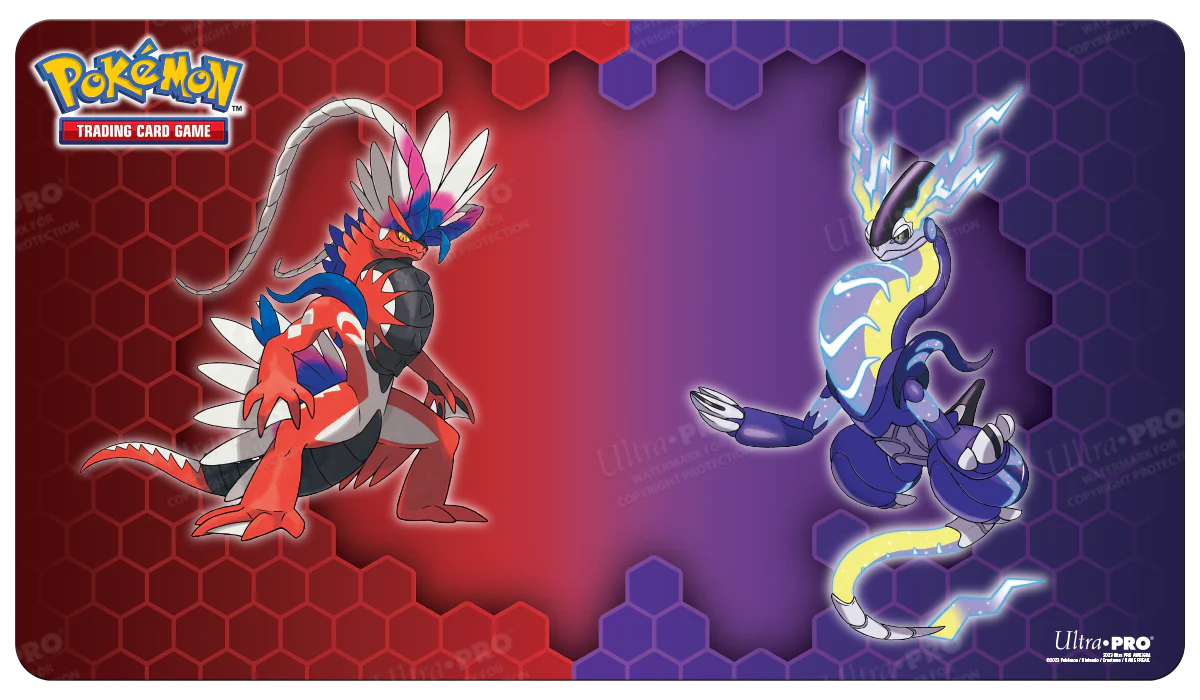 Pokemon Playmat Koraidon & Miraidon | Silver Goblin